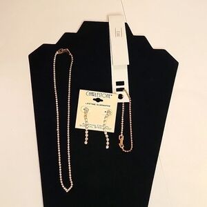 Charleston Rhinestone Choker Set - Women.